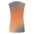 thumbnail image 4 of RYRJJ Mens Gradient Tank Top Sleeveless Workout Muscle Athletic Tops Lightweight Round Neck Summer Casual Beach Shirts(Gradient Orange,XXL), 4 of 5