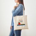 thumbnail image 4 of CafePress - Religion Teacher (Notebook) Tote Bag - Unisex Canvas Tote Bag, Beige, 1-Piece, 4 of 7