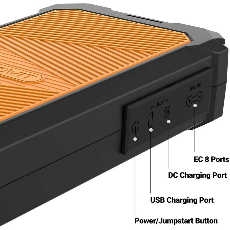 BUTURE Super Capacitor Jump Starter, 3000A Battery-Free Car Battery Jump  Starter Booster Pack 
