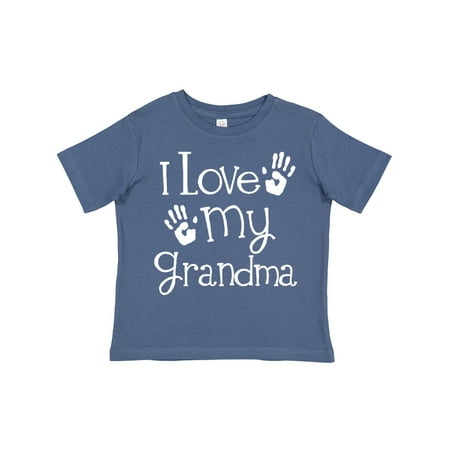 

Inktastic I Love My Grandma Grandchild Gift Toddler Boy or Toddler Girl T-Shirt