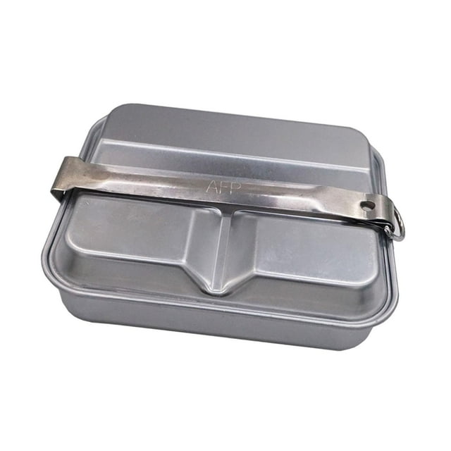 Lunch Box Contenedor de almacenamiento de alimentos Versátil para niños Adultos Bento Caja con tapas para mochileros Trabajo de viaje Camping Fishing