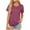 Wine, variant on TKLPEHG Womens Dressy Tops Fashion Summer Short Sleeve T Shirts Lightweight Solid Color Loose Casual Round Neck Tshirts Going Out Tops Blouses(Black,S)