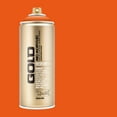 thumbnail image 4 of Montana Cans GOLD Spray Paint, 400ml, Pure Orange, 4 of 7