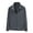 Dark Gray, variant on HKEJIAOI Zip Up Jackets for Men Fleece Solid Color Long Sleeved Soft Full-Zip Outwear Mock Neck Jacket with Pockets