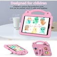 thumbnail image 6 of Case for Galaxy Tab A7 Lite 8.7" (SM-T220 / T225 / T227), Kids Girl Shockproof Full Body Protective with Pencil Holder, Folding Handle Stand Shoulder Strap for Galaxy Tab A7 Lite, 6 of 7