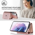 thumbnail image 4 of MYKOMI for Samsung Galaxy S21 Case 6.2 Inch, Crossbody Purse Wristlet Shoulder Strap Trendy Protective Cover for Galaxy S21, 4 of 6