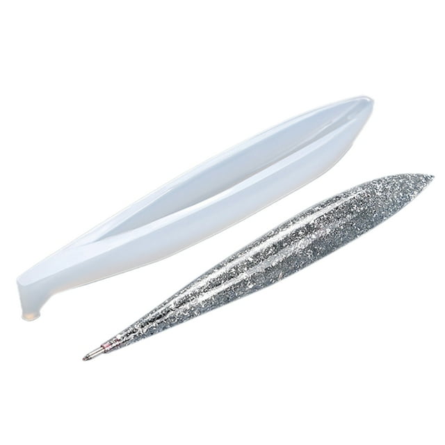 Pen Silicone Mold Creative Non-stick Pen Shape Resin Mold DIY Epoxy Resin Mold