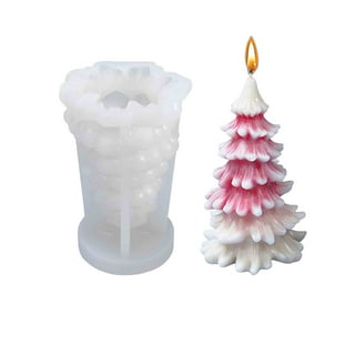 SEWACC 1 Set Candle Pillar Candles Resin Candle Making Moulds Silicone  Candle Making Kit Molds for Resin Soap Candle Making Molds Silicone Silica  Gel