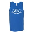 thumbnail image 2 of Wild Bobby, Ford Motors an American Classic, Cars and Trucks, Men Graphic Tank Top, Royal, Medium, 2 of 4