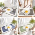 thumbnail image 5 of Azul 40*60cm Tapis De Bain Antidrapant Lavable Coussinets Paillassons Tapis De Douche Tapis De Baignoire Avec Motif De Marguerite, 5 of 5