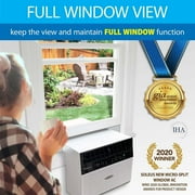 Soleus Air WS4-08EW-301 8000 BTU Saddle Window AC with Wi-Fi & Voice control