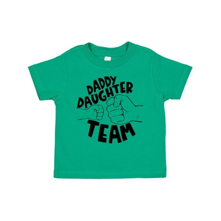 

Inktastic Father s Day Daddy Daughter Team Parent Child Fist Bump Gift Toddler Boy or Toddler Girl T-Shirt