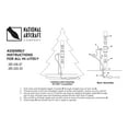 thumbnail image 3 of National Artcraft Lighting Kit for Tall Ceramic Christmas Trees - Double Socket and Two Tubular Bulbs, 3 of 3