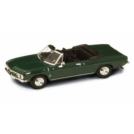 Chevrolet Corvair Chassis 1969 Chevrolet Corvair Monza Convertible, Green - Yatming 94241 - 1/43 Scale Diecast Model Toy Car ()
