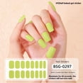 thumbnail image 5 of Pure Color UV Gel Nail Sticker Semi-curing Gel Nail Stickers Heating Lamp, 5 of 5