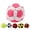 C, variant on 32 Panel Footbag for Exercise & Fun, Crochet Football Design Dirtbag for Outdoor Game