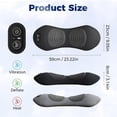 thumbnail image 2 of 3 in 1 Electric Massage Lumbar Pillow, Equipped with Heating, Vibration, and Traction Functions Spine Triple Fusion Back Massager, Back Massager for Pain Relief deep Tissue (A-1 Set）, 2 of 8