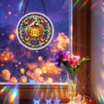 thumbnail image 4 of Ciozy Halloween Ghost Acrylic Puzzle Sun Catcher, DIY Acrylic Window Hanging Decor, Spooky Cute Sun Catcher Ornament for Home Garden Patio Wall Decoration, 5.9 Inch - Must-have, 4 of 5