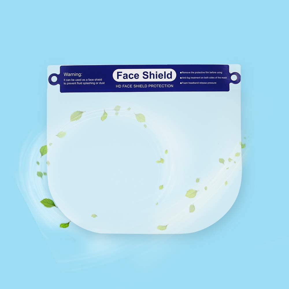 Details about   5X Plastic Adjustable Transparent Face Shield to Prevent Saliva for Kids Adults 