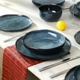 thumbnail image 5 of Stone Lain Mirella 4-Piece Pasta Bowl Set Stoneware, Blue, 5 of 6