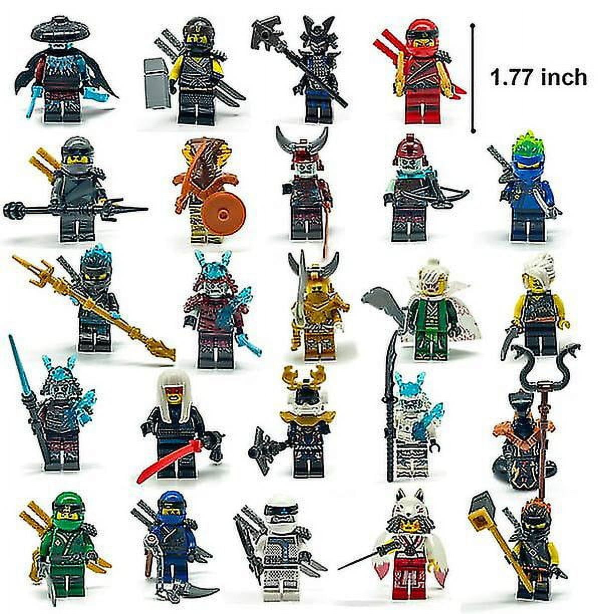 24 Pieces Ninjago Minifigures Building Blocks Toys Set For Children Gift