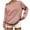 Pink, variant on Karight Off the Shoulder Sweatshirt for Women Trendy Oversized Cute Sweatshirts Fall Travel Plain Hoodie with Pocket