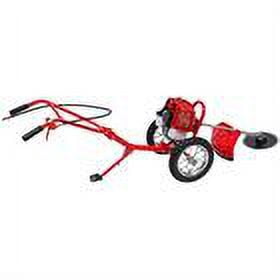 DENEST 2 Stroke 49CC Gasoline Grass Lawn Mower Hand Push Lawn Trimmer Brush Cutter Tool Garden Tool Outdoor Power Equipment for Hills, Plains, Orchards