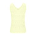 thumbnail image 5 of fatyb Crochet Tank Tops for Women V Neck Hollow out Sleeveless Shirts Knitted Loose Womens Summer Tops, 5 of 6