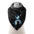 thumbnail image 2 of Foulards Chauds à Boutons pour Femmes, Châles Doux de Mode Décontractée, Foulard Imprimée, 2 of 2