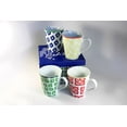 thumbnail image 2 of Set of 4 Colorful Belize Porcelain Coffee Mugs with Gift Box - 14 ounces, 2 of 2