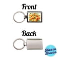 thumbnail image 4 of Oranges Fruit Watercolor Metal Rectangle Keychain, 4 of 7