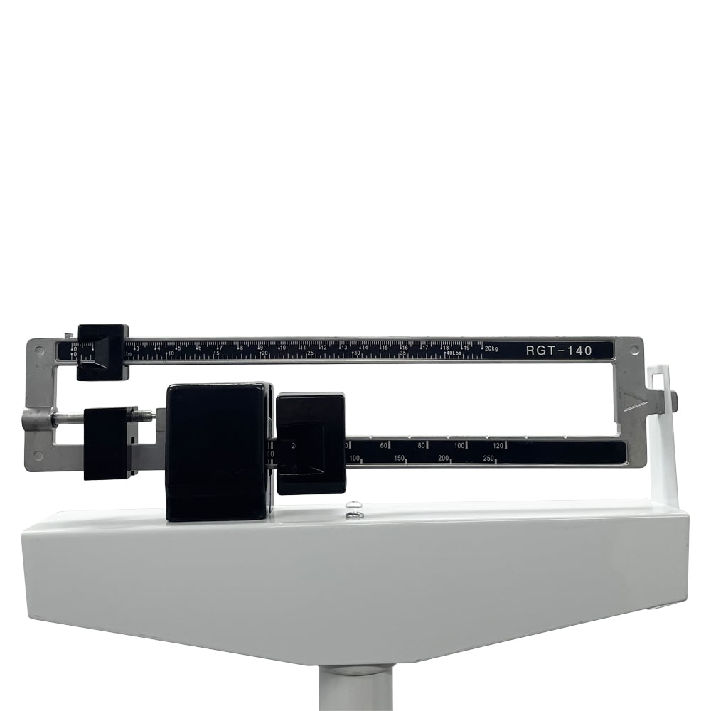 Techtongda Dual Ruler Height and Weight Scale Mechanical Scale Body Scale Physical Examination Health Scale RGT