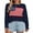 03 Dark Blue, variant on American Flag Graphic Sweaters for Women 4th of July Crew Neck Heart Sweater Long Sleeve Casual Knit Pullover Sweater Shermie