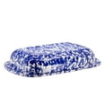 thumbnail image 3 of Cobalt Swirl Pattern 3 qt Baking Pan Golden Rabbit Enamelware, 3 of 5