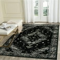 thumbnail image 3 of 8â€™ x 10â€™ Black Medallion Oriental Area Rug, 3 of 9