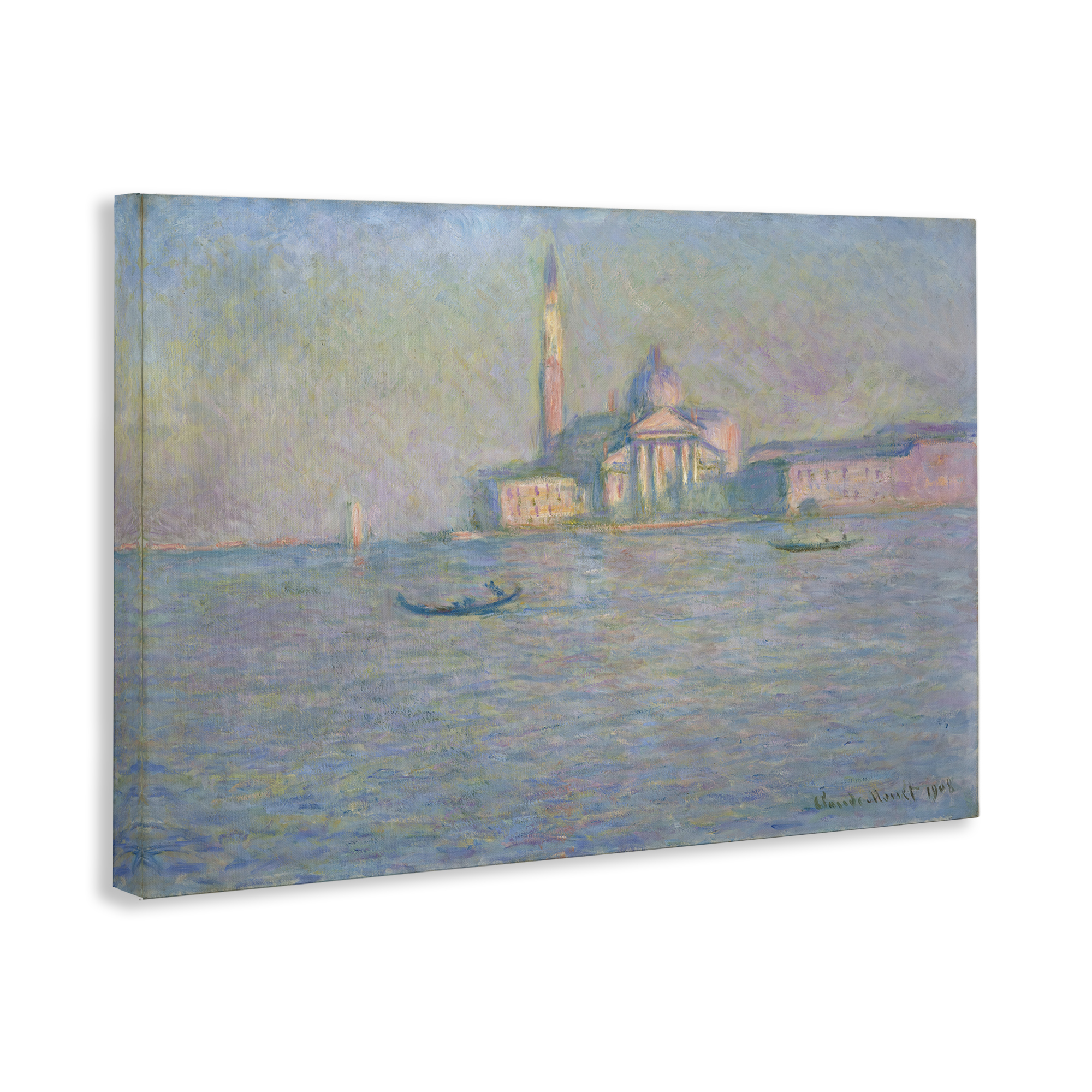 Stupell Industries Classical Venice Church Landscape & Nature Painting Wrapped Canvas Art Print Wall Art, 45 x 30