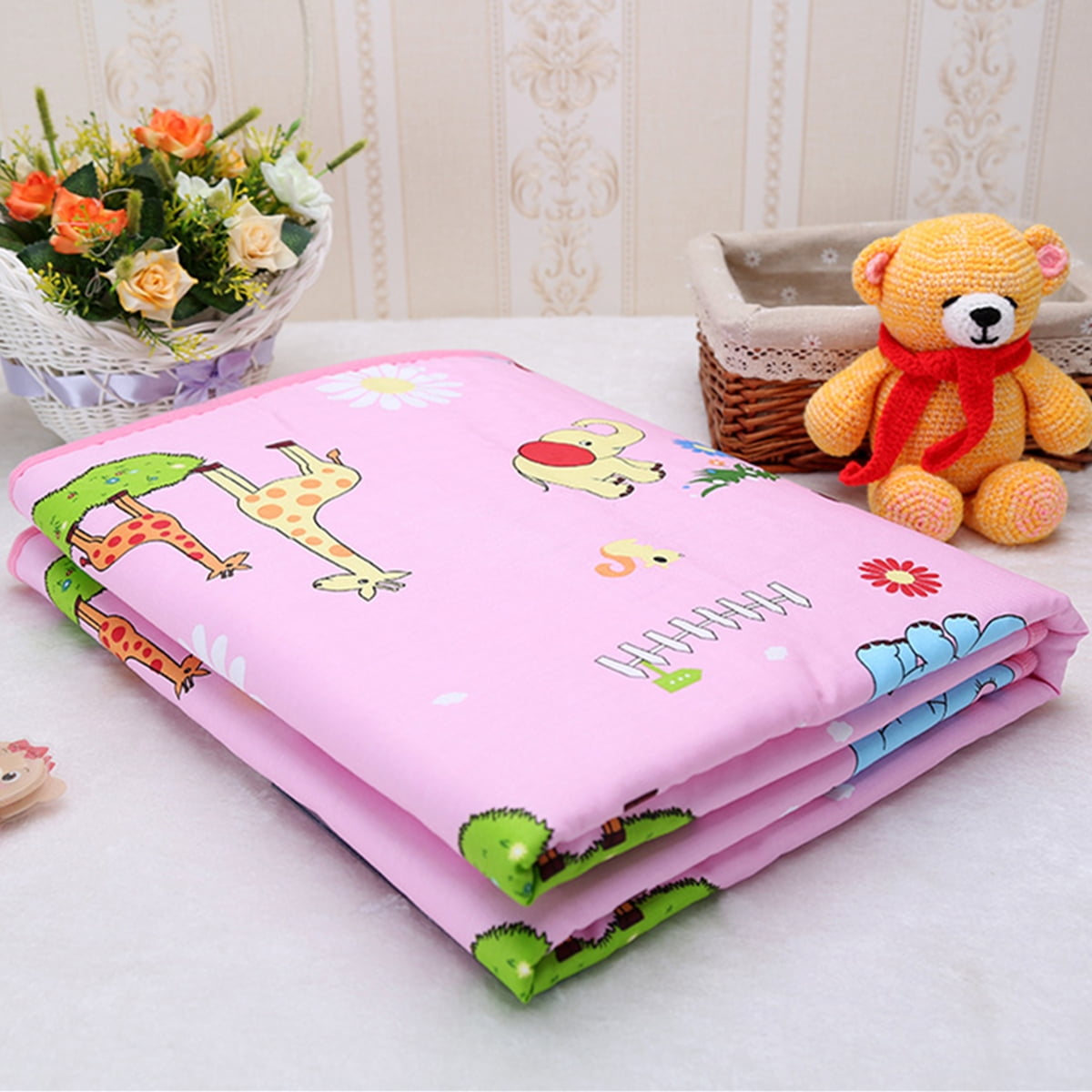 31x47" Waterproof Newborn Baby Diaper Changing Pad Cotton Breathable