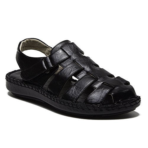 J'aime Aldo - Majestic Men's 71225 Caged Closed Toe Gladiator Sandals ...