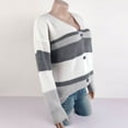 thumbnail image 4 of IROINNID On Sale Womens Cardigans Long Sleeve Print Cardigan Autumn Coat Blouse Top,Gray, 4 of 7