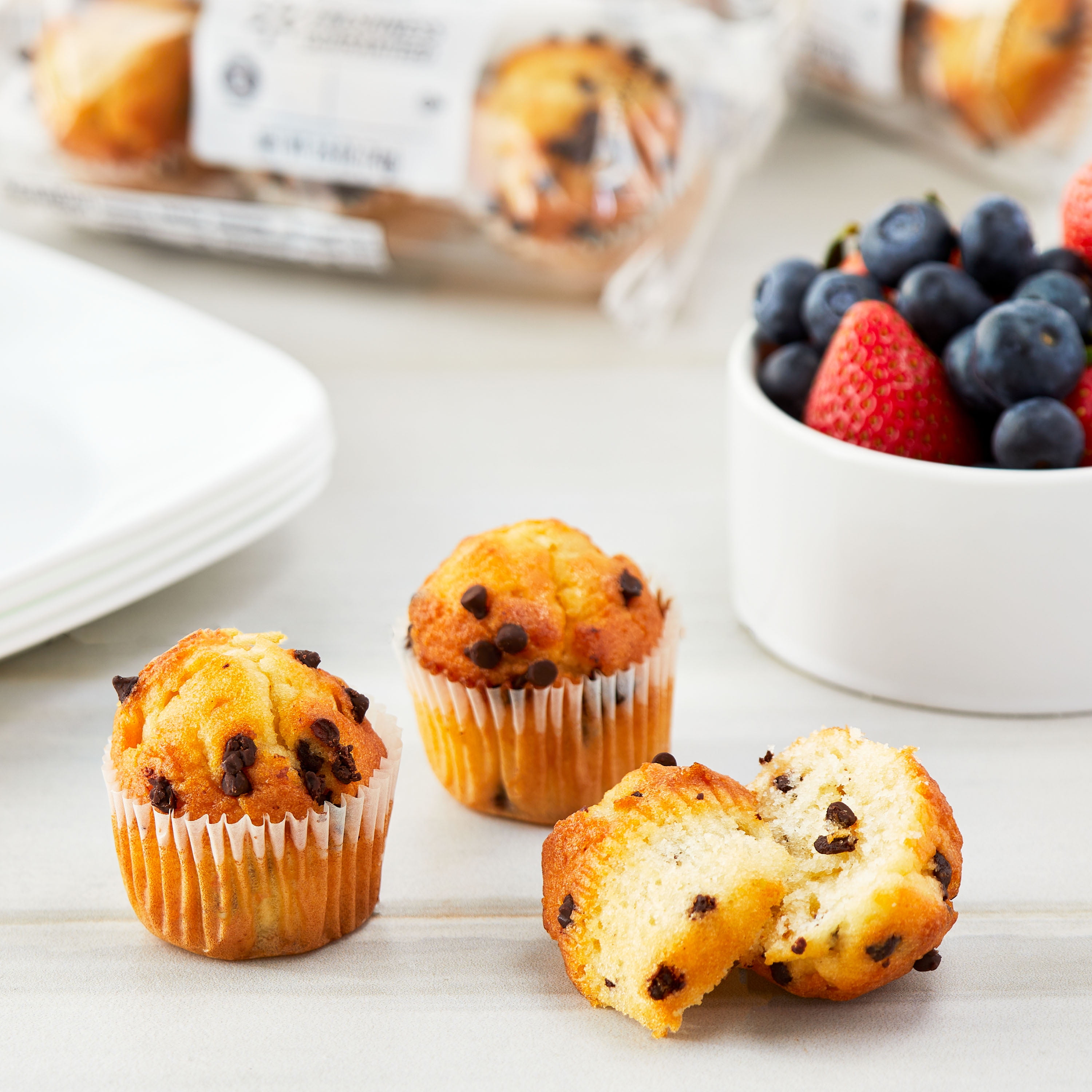 Freshness Guaranteed 3 count Mini Chocolate Chip Muffins