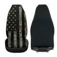 thumbnail image 4 of Uorisanigo 2 Pieces Car Seat Covers, American Flag Camo Bucket Auto Front Seat Protectors, Premium Vehicle Seats Cushions, Car Accessories Universal for SUVs, Trucks, Cars, 4 of 7
