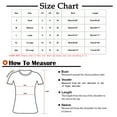 thumbnail image 3 of Cyber&Monday Deals USSUMA Summer Tops for Women Trendy Flowy Loose Comfy Flare 3/4 Sleeve Dressy Shirts Blouses Crewneck Women's Tops Summer 2022 Floral Lace Casual Tshirts Tunic Plus, 3 of 6