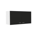thumbnail image 4 of Miekor Furniture Napoles Wall Cabinet, Two Shelves, Double Door -Black B5A7551, 4 of 6