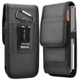 thumbnail image 2 of STONEGO 3.5-6.8inch Phone Nylon Pouch Cell Phone Belt Clip Carrying Holster Case Waist Bag for IPhone,Samsung Galaxy, 2 of 4