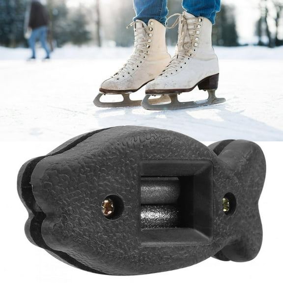 ANGGREK Ice Skates Blade Grinder,Ice Skates Blade Sharpener,Hockey Skate Sharpener Ice Skate Shoes Grinding Conditioner Edge Blades Maintenance Tool