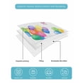 thumbnail image 4 of Twin Quilt Bedding Set, Colorful Balloon Reversible Summer Quilt 3 Pieces, Watercolor Balloons Bow Modern Lightweight Bedspreads Coverlets with 2 Pillow Shams for All Seasons, 4 of 5