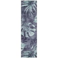 thumbnail image 2 of Addison Rugs Chantille Indoor/Outdoor Transitional Floral Blue Machine Washable Runner Rug, 2'3" x 7'6", 2 of 7