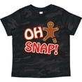 thumbnail image 3 of Inktastic Oh Snapbroken Gingerbread Boys or Girls Toddler T-Shirt, 3 of 5