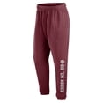 thumbnail image 2 of Men's Fanatics Maroon Texas A&M Aggies Chop Block Fleece Sweatpants, 2 of 3