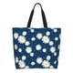 thumbnail image 1 of Disketp Daisies Flowers Bolsa Tote Estampada para Mujer, Bolso de Hombro y de Mano para Compras y Viajes, 1 of 8